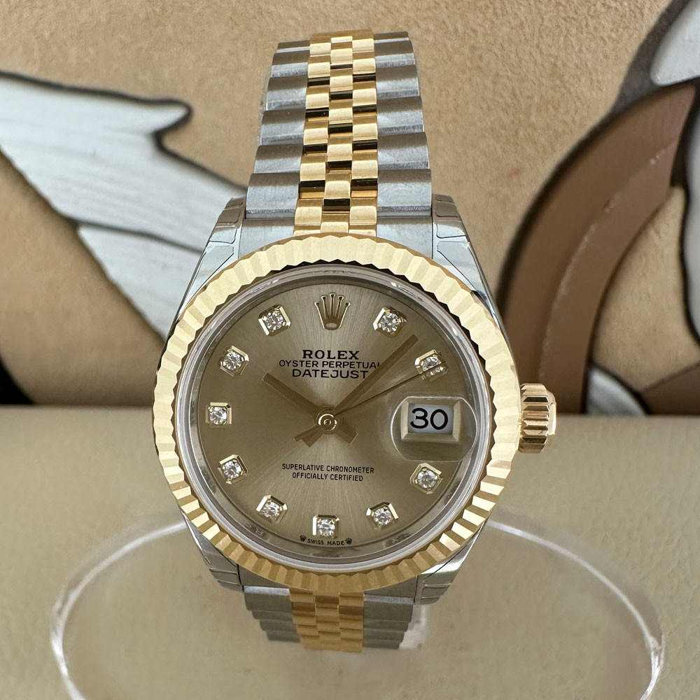 Rolex Datejust Lady Champagne Diamonds Dial 279173